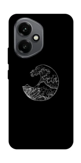 Чохол на Honor 400 Black tsunami фото 1 з 1