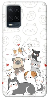 Чохол на Oppo A54 4G Funny Pets фото 1 з 1