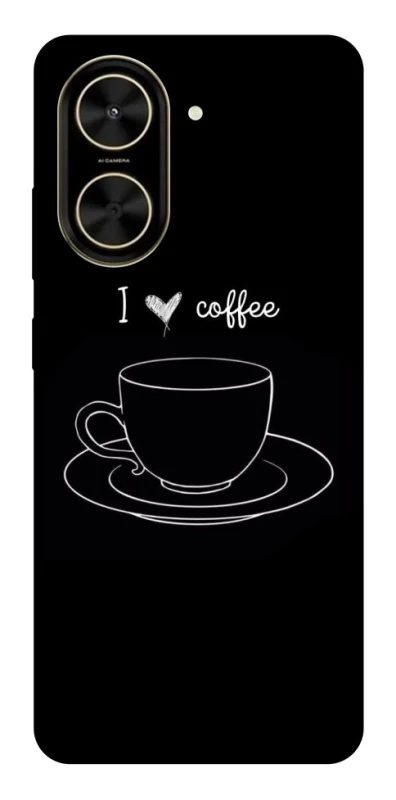 Чохол на Xiaomi Poco C71 Black coffee фото 1 з 1