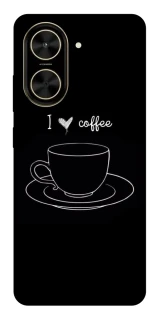 Чохол на Xiaomi Poco C71 Black coffee фото 1 з 1