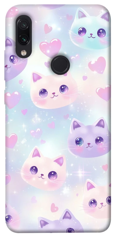 Чехол на Xiaomi Redmi Note 7 / Note 7 Pro / Note 7s Funny Kittens ver.4 фото 1 из 1