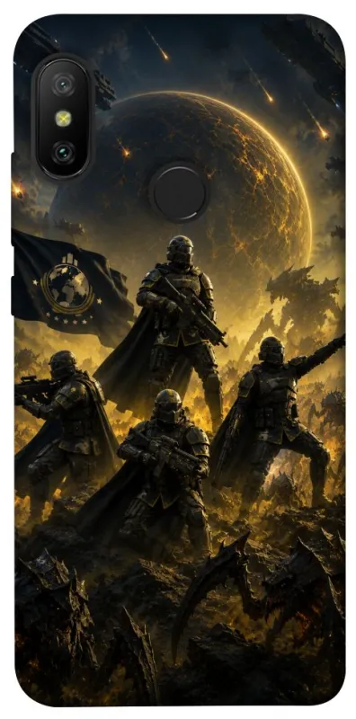 Чехол на Xiaomi Mi A2 Lite / Xiaomi Redmi 6 Pro HELLDIVERS ver.2 фото 1 из 1