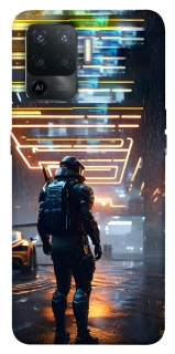 Чехол на Oppo Reno 5 Lite Cyber character фото 1 из 1