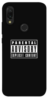 Чохол на Xiaomi Redmi 7 Parental Advisory Label фото 1 з 1