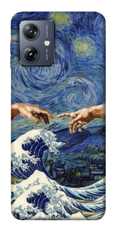 Чохол на Motorola Moto G54 Art collage ver.7 фото 1 з 1