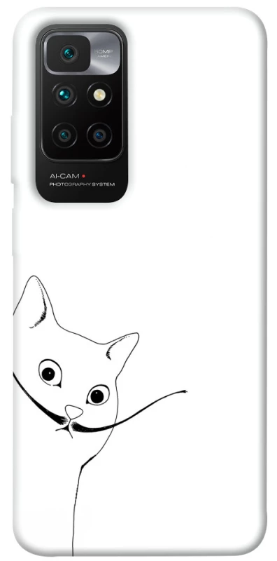 Чехол на Xiaomi Redmi 10 Кот Дали фото 1 из 1