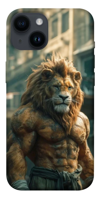 Чехол на Apple iPhone 14 (6.1") Лев фото 1 из 1