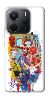 Чехол на Xiaomi Redmi Note 14 4G (Int. version) Football Abstract v2 фото 1 из 1