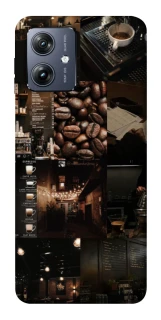 Чохол на Motorola Moto G54 Coffee collage ver.1 фото 1 Чохол на Motorola Moto G54 Coffee collage ver.1 фото 1 з 1