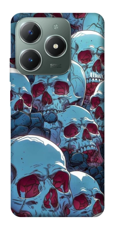 Чохол на Realme C61 Skulls v2 фото 1 з 1