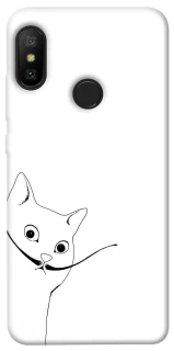 Чехол на Xiaomi Mi A2 Lite / Xiaomi Redmi 6 Pro Кот Дали фото 1 из 1