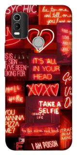 Чохол на Nokia C21 Plus Love collage ver.7 фото 1 з 1