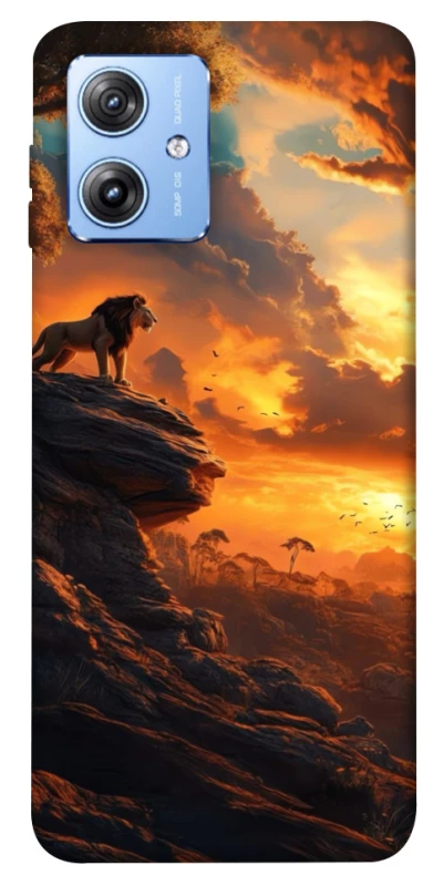 Чохол на Motorola Moto G84 lion king фото 1 з 1