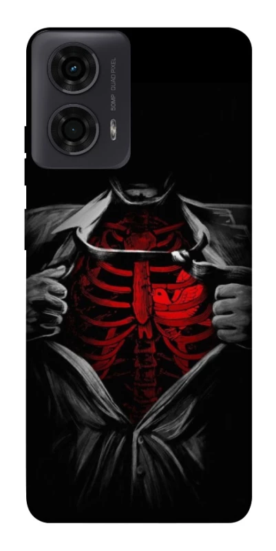 Чохол на Motorola Moto G04 Skeleton Heart фото 1 з 1