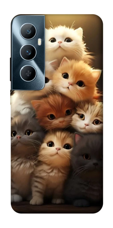 Чехол на Realme C65 4G Чехол Kittie Love v2 фото 1 из 1