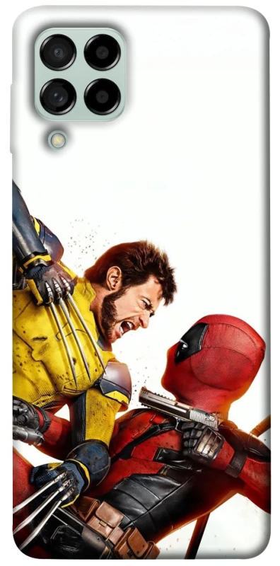 Чохол на Samsung Galaxy M53 5G Deadpool and Wolverine фото 1 з 1