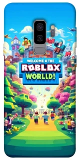 Чехол на Samsung Galaxy S9+ Roblox World фото 1 из 1