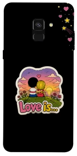 Чехол на Samsung A530 Galaxy A8 (2018) Love is ver.5 фото 1 из 1