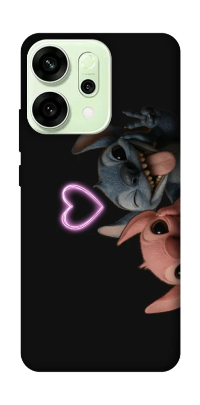 Чехол на Oppo Reno 14 Love Stitch & Angel фото 1 из 1