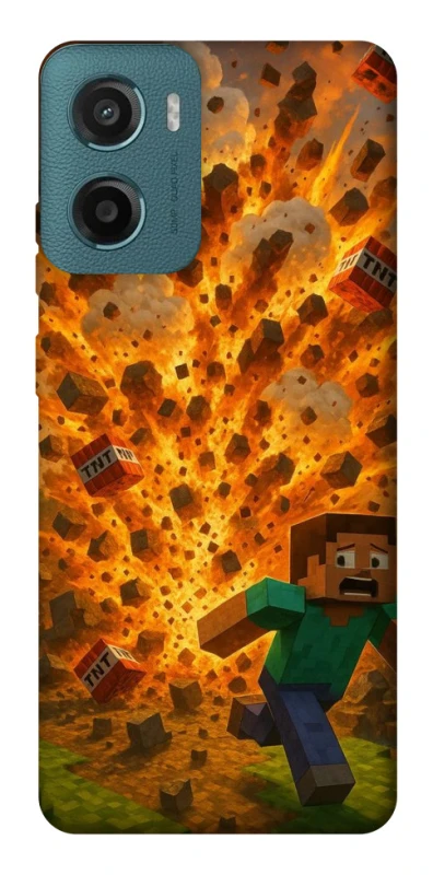 Чохол на Motorola Moto G06 Minecraft v7 фото 1 з 1