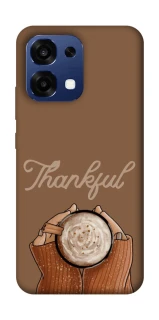 Чохол на Oppo A6 Pro 4G/5G Thankful coffee фото 1 з 2