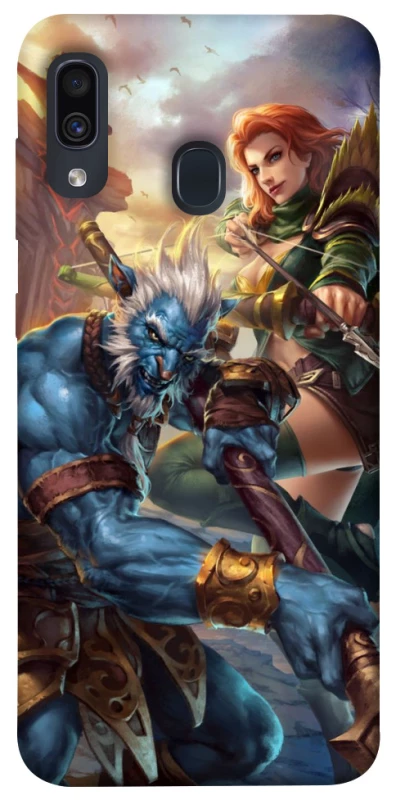 Чехол на Samsung Galaxy A20 / A30 Dota heroes фото 1 из 1