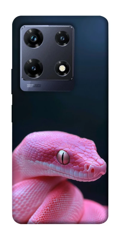 Чохол на Infinix Note 30 Pro Рожева змія фото 1 з 1