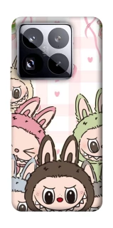 Чехол на Xiaomi 15 Pro All Labubu 2 фото 1 из 1