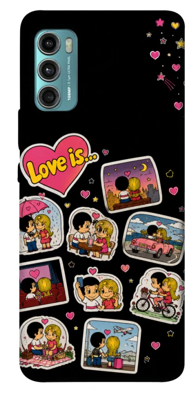 Чохол на Motorola Moto G60 Love is ver.3 фото 1 з 1