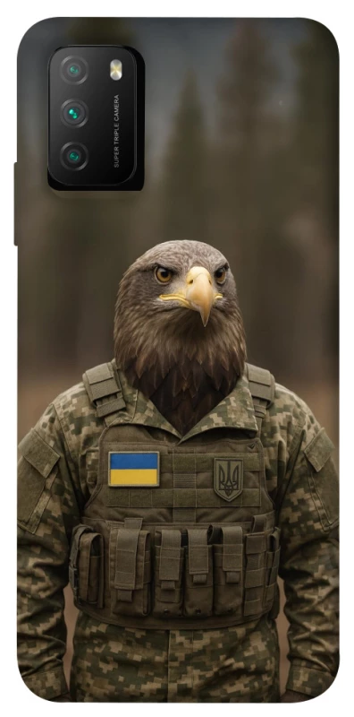 Чохол на Xiaomi Poco M3 Орел захисник фото 1 з 1