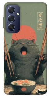 Чехол на Samsung Galaxy M54 5G Hungry Cat фото 1 из 1