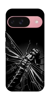 Чохол на Google Pixel 9 Black dragonfly фото 1 з 1