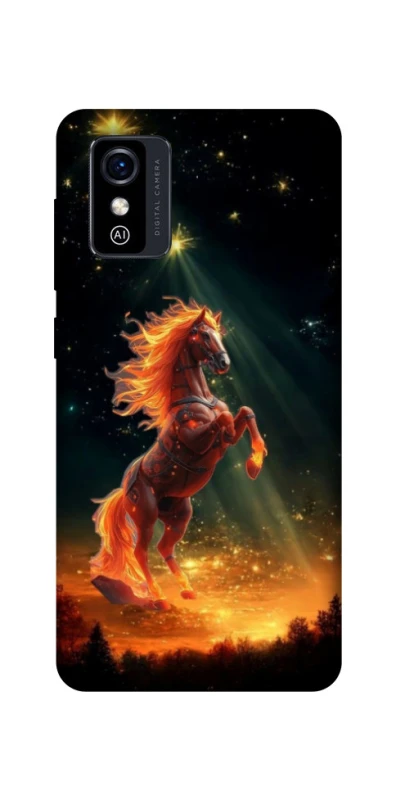 Чехол на ZTE Blade L9 Red Fire Horse ver.2 фото 1 из 1