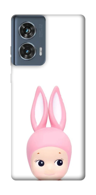 Чохол на Motorola Edge 50 Minimal Bunny Peek фото 1 з 1