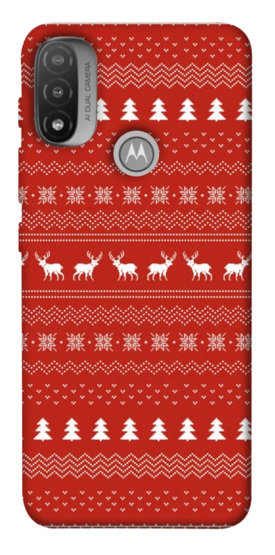 Чохол на Motorola Moto E20 Новорічний v12 фото 1 з 1