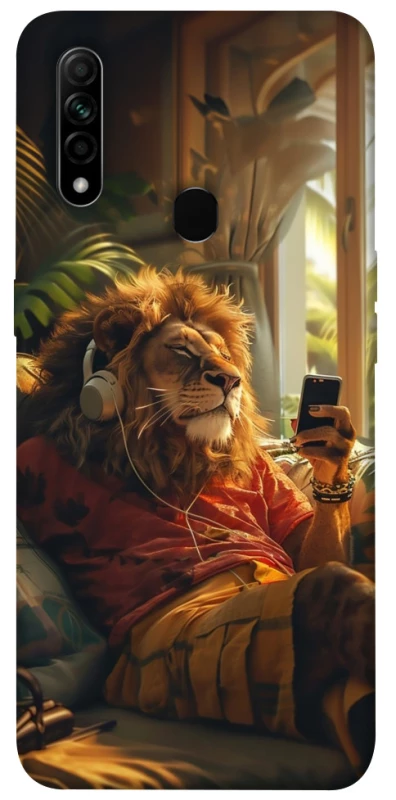Чохол на Oppo A31 Лев v2 фото 1 з 1