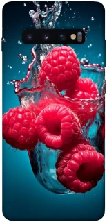 Чохол на Samsung Galaxy S10+ Малинка у воді фото 1 з 1