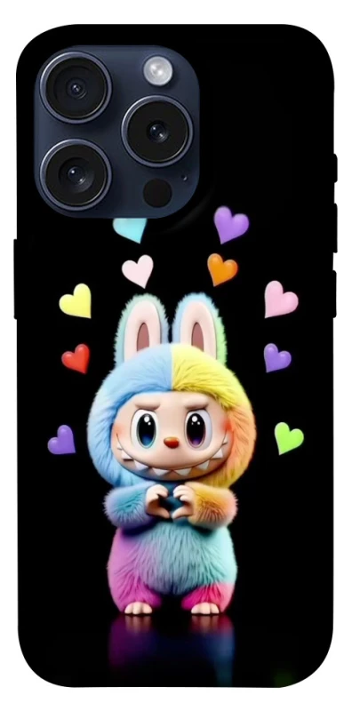 Чохол на Apple iPhone 15 Pro (6.1") Labubu Love фото 1 з 1