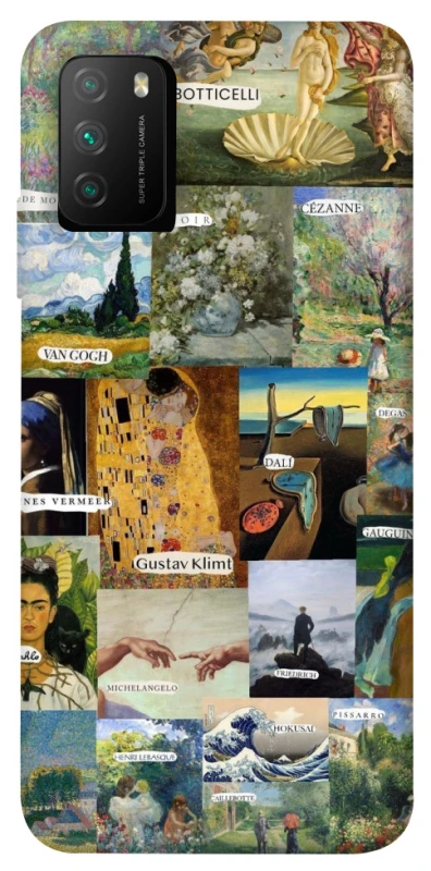 Чохол на Xiaomi Poco M3 Art collage ver.8 фото 1 з 1