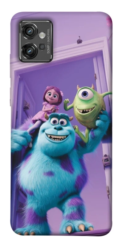 Чехол на Motorola Moto G32 Monsters friends фото 1 из 1