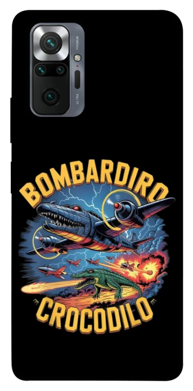Чехол на Xiaomi Redmi Note 10 Pro Bombardino Crocodilo v2 фото 1 из 1