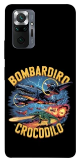 Чехол на Xiaomi Redmi Note 10 Pro Bombardino Crocodilo v2 фото 1 из 1