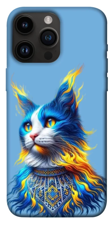 Чохол на Apple iPhone 14 Pro Max (6.7") Кіт патріот фото 1 з 1