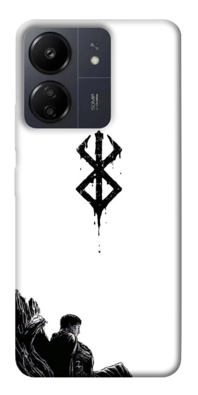 Чохол на Xiaomi Redmi 13C berserk white фото 1 з 1