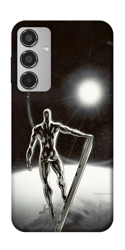 Чохол на Samsung Galaxy M35 Срібний серфер фото 1 з 1