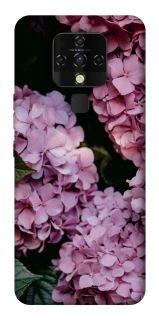 Чохол на TECNO Camon 16 SE Рожеві гартензії фото 1 з 1