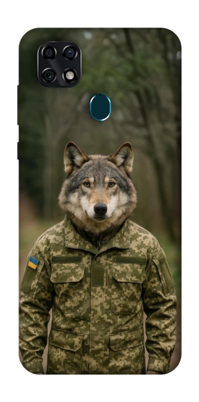 Чохол на ZTE Blade 20 Smart Вовк захисник фото 1 з 1