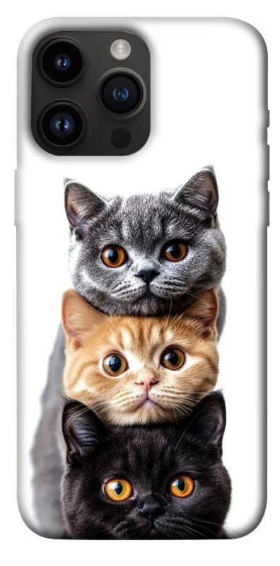 Чехол на Apple iPhone 14 Pro Max (6.7") Красивые котики фото 1 из 1