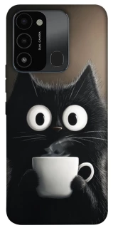 Чехол на TECNO Spark 8C morning cat фото 1 из 1