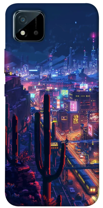 Чохол на Realme C20 Night city фото 1 з 1